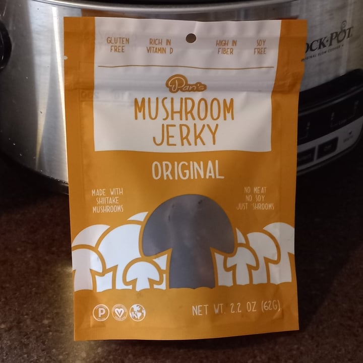 photo of Pan's Mushroom Jerky Mushroom Jerky Original shared by @ronelle on  04 Jul 2023 - review