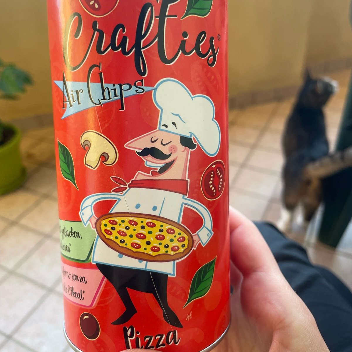 crafties air chips pizza from Gusto styria - Vegan Product Reviews ...