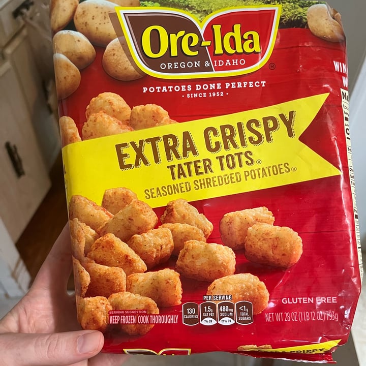 photo of Ore-Ida Extra Crispy Tater Tots shared by @ameriamber on  16 Jun 2023 - review