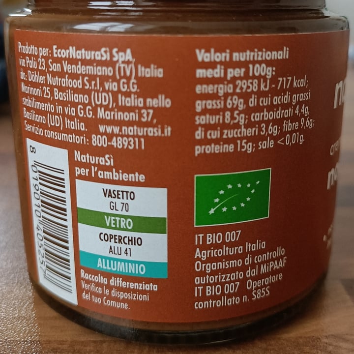 photo of Natura Sì Crema Di Nocciole shared by @frop on  09 Apr 2023 - review