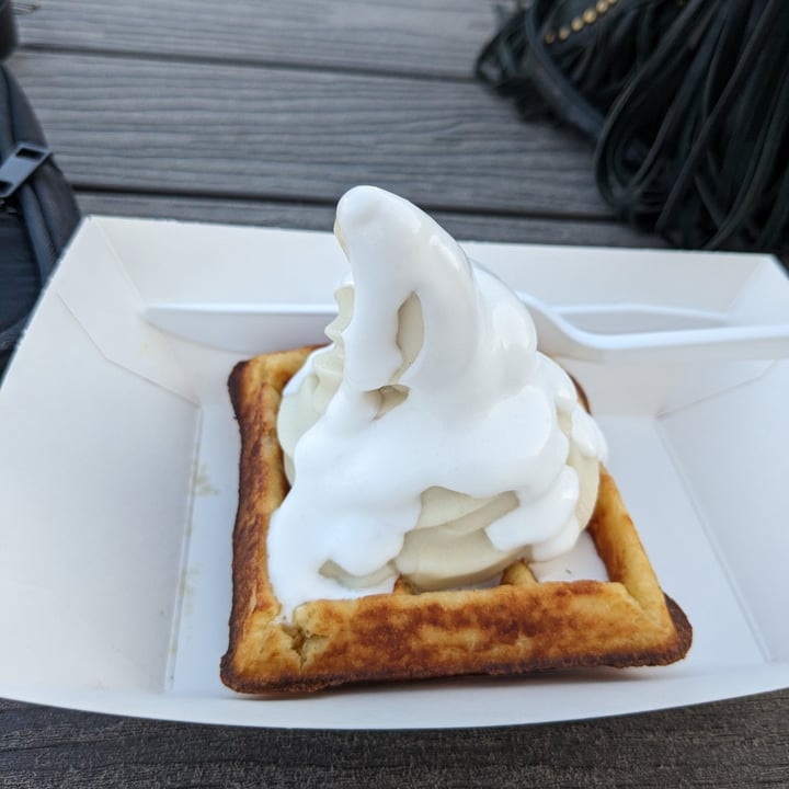 photo of Grandma's Ice Cream and Waffles Waffle and Ice Cream shared by @chels2ocean on  02 Jun 2023 - review