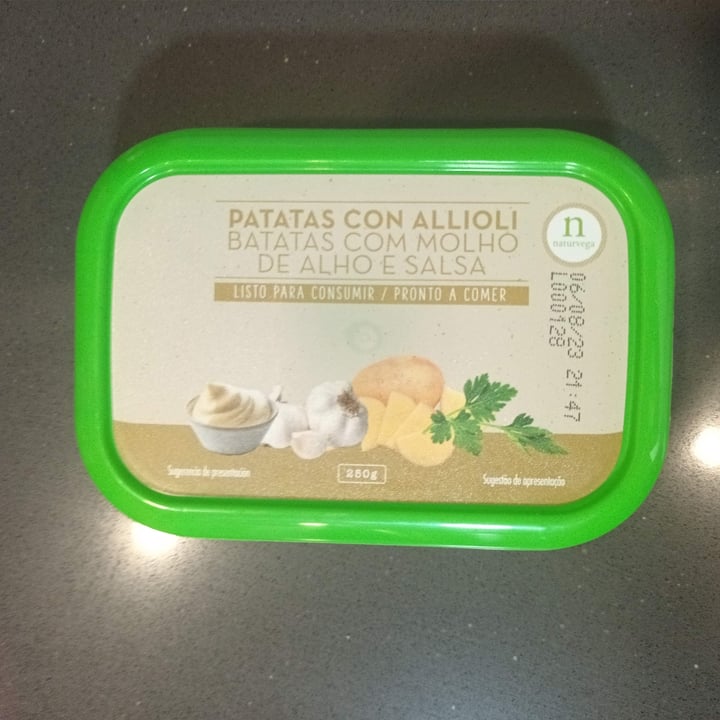 photo of Naturvega patatas con allioli shared by @marta15 on  05 Jul 2023 - review