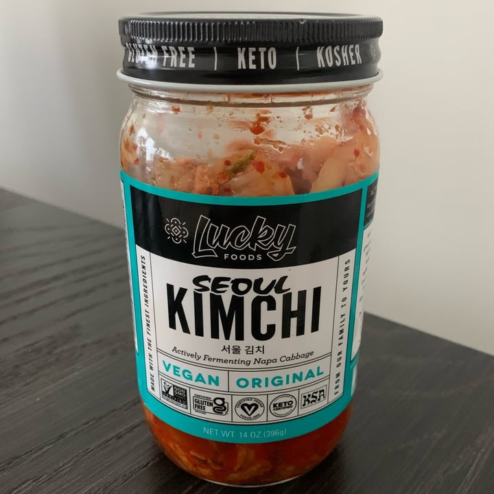 photo of Lucky Foods Seoul Vegan Original Kimchi shared by @friendlyvegan on  20 Feb 2023 - review