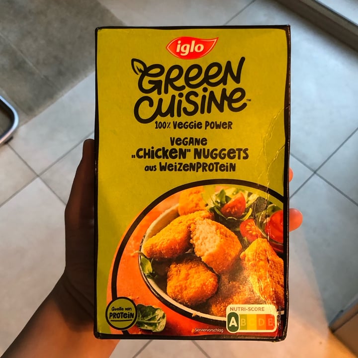 photo of iglo Green Cuisine Vegane "Chicken" Nuggets shared by @evelynsarah on  12 Aug 2023 - review