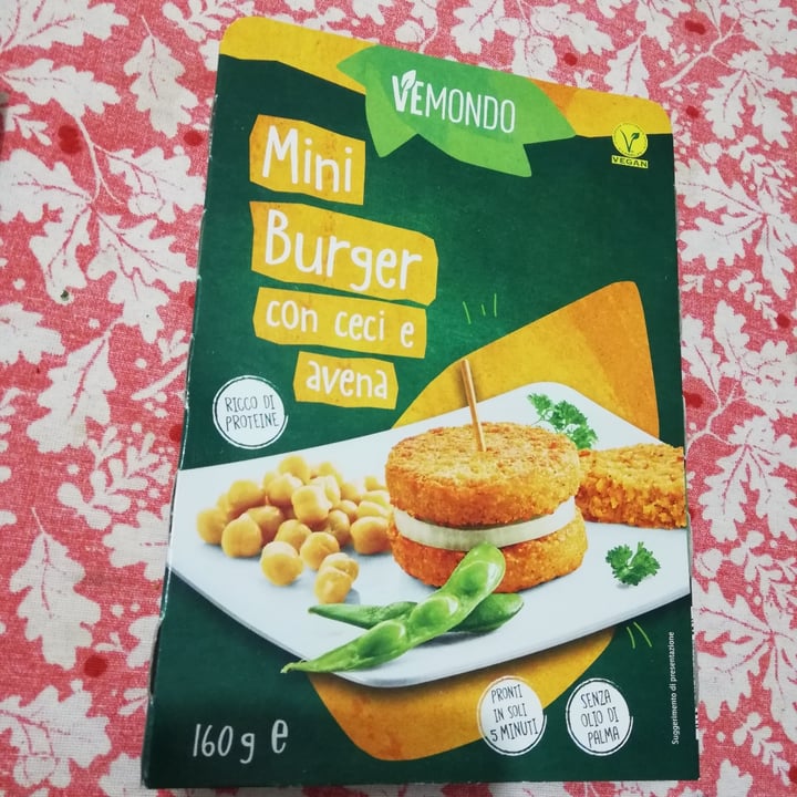 photo of Vemondo Mini Burger con Ceci e Avena shared by @zengia on  30 Mar 2023 - review