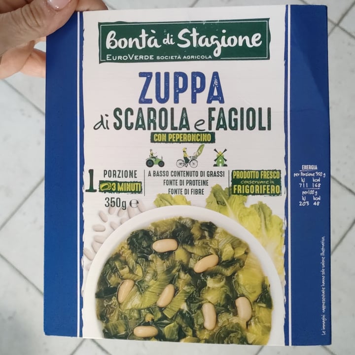 photo of Bontà di stagione Zuppa di scarola e fagioli shared by @birretta78 on  25 Apr 2023 - review