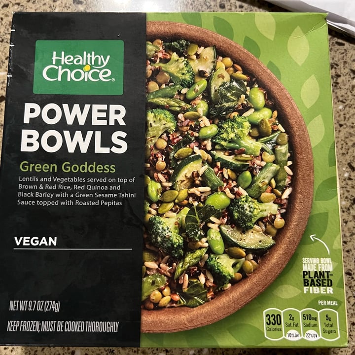 photo of Healthy Choice Power Bowl Green Goddess shared by @myblissfuljourney on  22 Jul 2023 - review