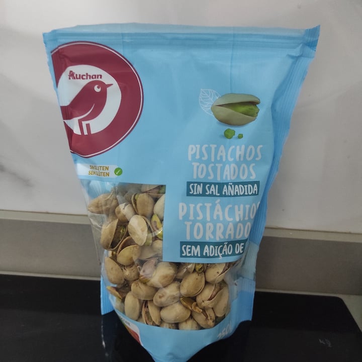 photo of Auchan Pistachos tostados sin sal shared by @saruchi on  10 May 2023 - review