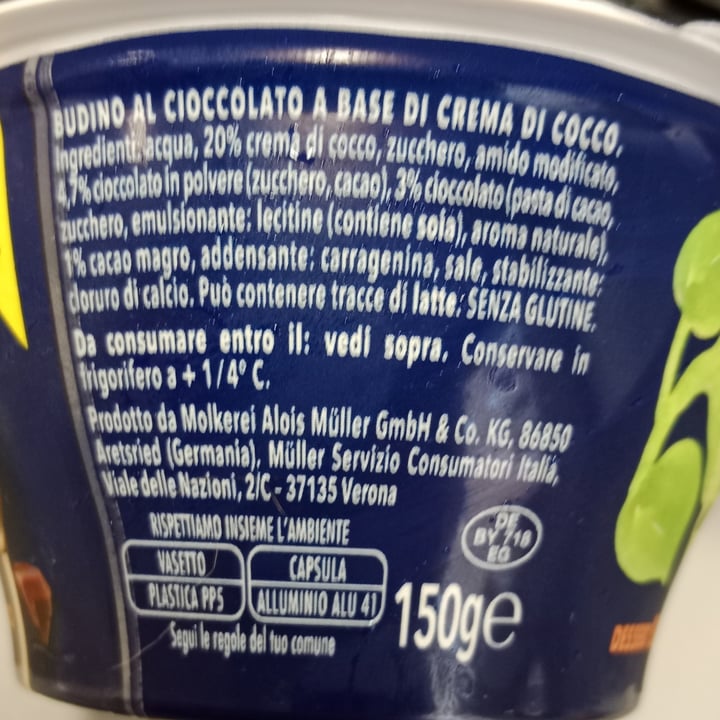 photo of Müller Dessert Budino al cioccolato shared by @lauragiovani on  15 Jun 2023 - review