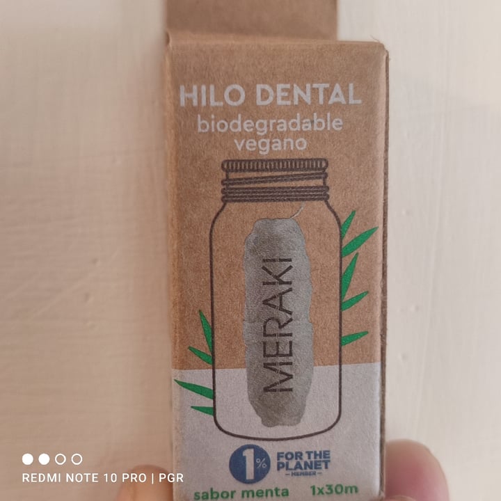 photo of Meraki Hilo dental Biodegradable+vegan shared by @patriciagarcia on  19 Feb 2023 - review