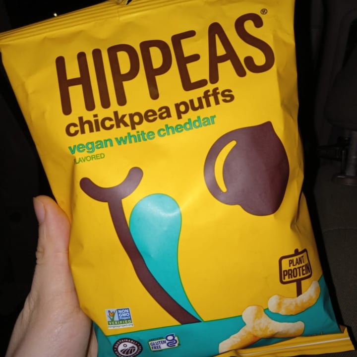 photo of Hippeas Vegan White Cheddar Organic Chickpea Puffs shared by @nittene on  30 Jul 2023 - review