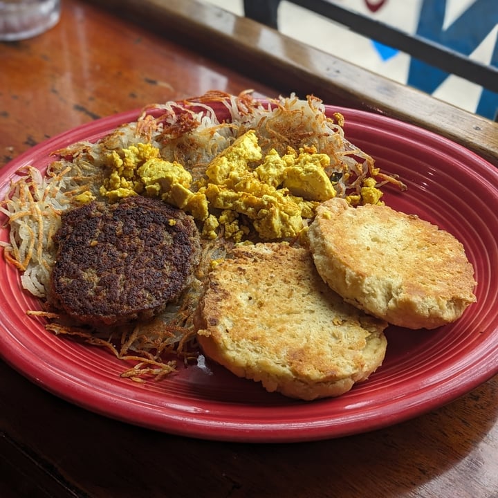 photo of Hard Times Cafe Vegan Biscuit Breakfast shared by @iszy on  01 Aug 2023 - review