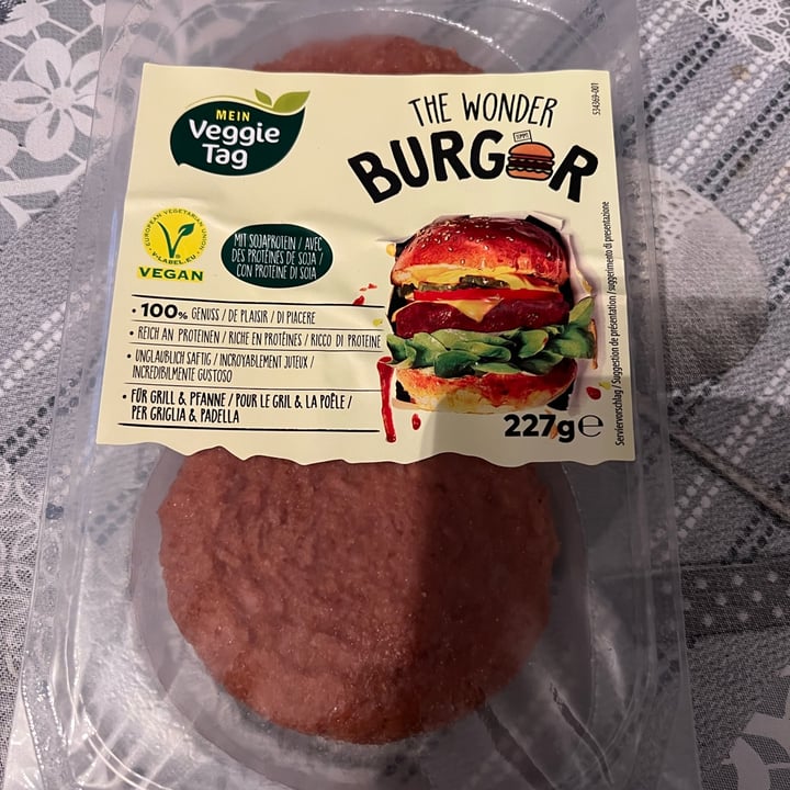 photo of The Wonder Burger Hamburguesa vegana shared by @siggia on  04 May 2023 - review