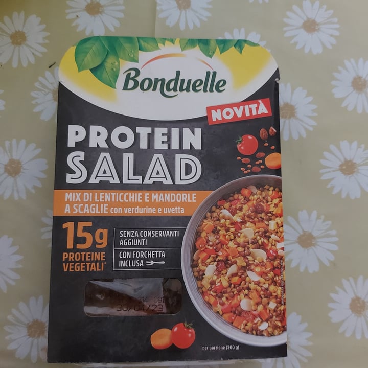 photo of Bonduelle Protein salad mix di lenticchie e mandorle a scaglie shared by @loryunni78 on  20 Jun 2023 - review