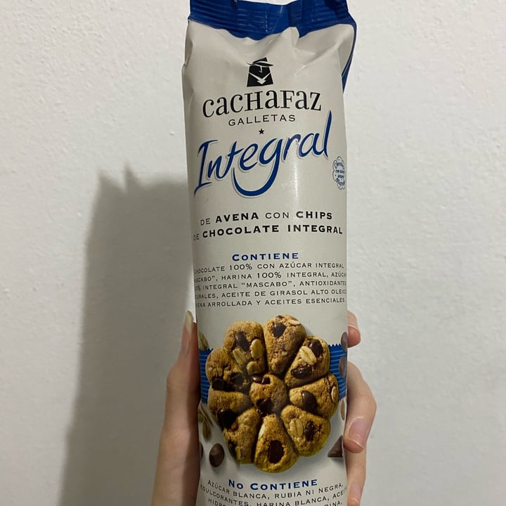 photo of Cachafaz Galletas Integral De Avena Con Chips De Chocolate shared by @mazulck on  14 Jul 2023 - review