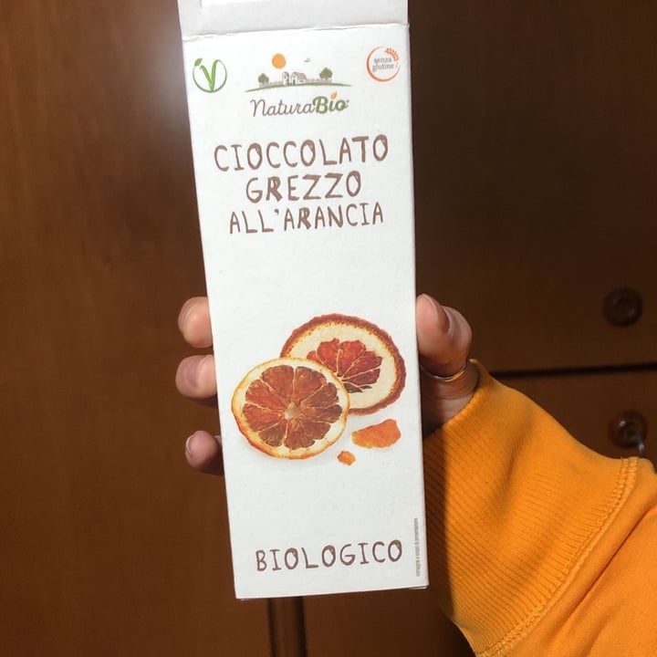 photo of NaturaBio Cioccolato Grezzo All'arancia shared by @nicolasalm on  12 Dec 2022 - review