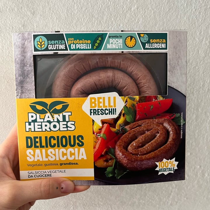 photo of Plant Heroes Delicious Salsiccia shared by @giuliettaveg on  04 Mar 2023 - review