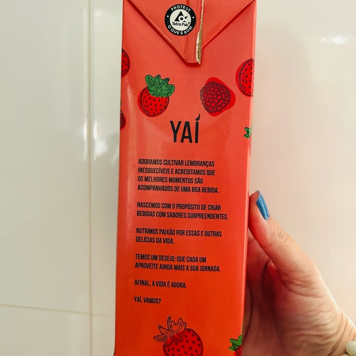 photo of Yaí Chá Verde Sabor Frutas Vermelhas - 1L shared by @flaveg2022 on  07 May 2023 - review