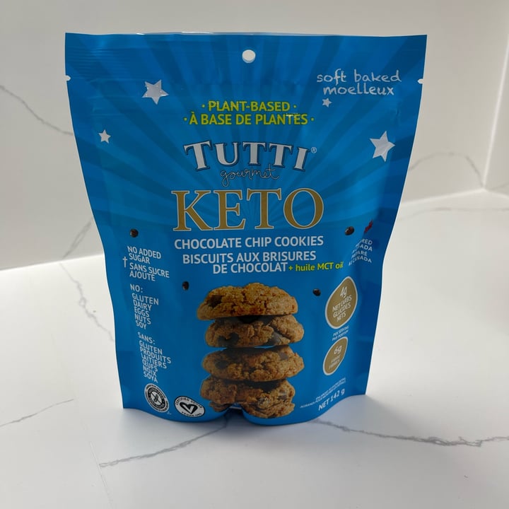photo of Tutti Keto Chocolate Chip Cookies shared by @danielpgerald on  27 Mar 2023 - review