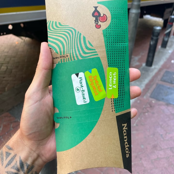 photo of Nando's Long Street Plant Based Wrap shared by @upmyeco on  21 Dec 2022 - review