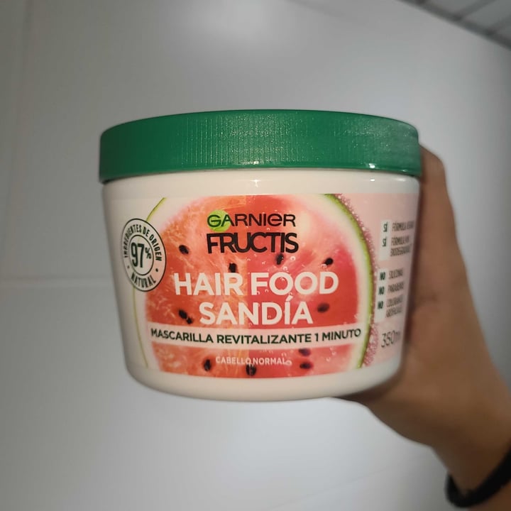 photo of Garnier Fructis Hair Food Sandia shared by @vedevegan on  13 Feb 2023 - review