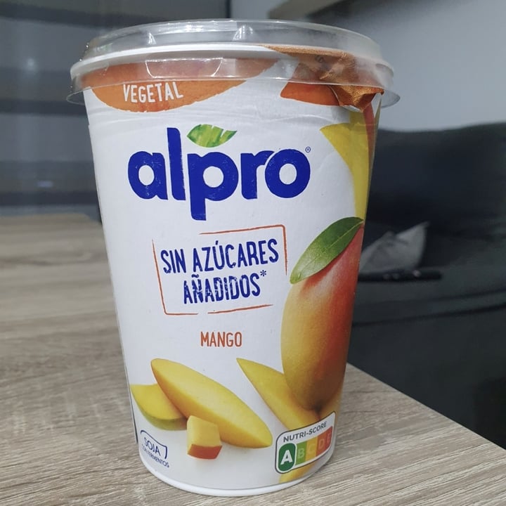 photo of Alpro Mango Yogurt (No Added Sugars) shared by @miriam27 on  16 Jul 2023 - review