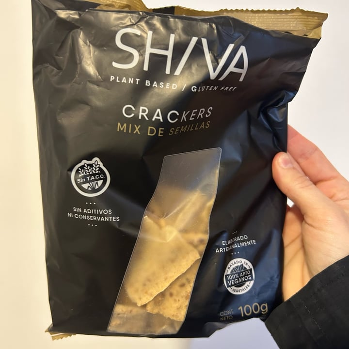 photo of Shiva Crackers Mix De Semillas shared by @veganaplatense on  25 Jul 2023 - review