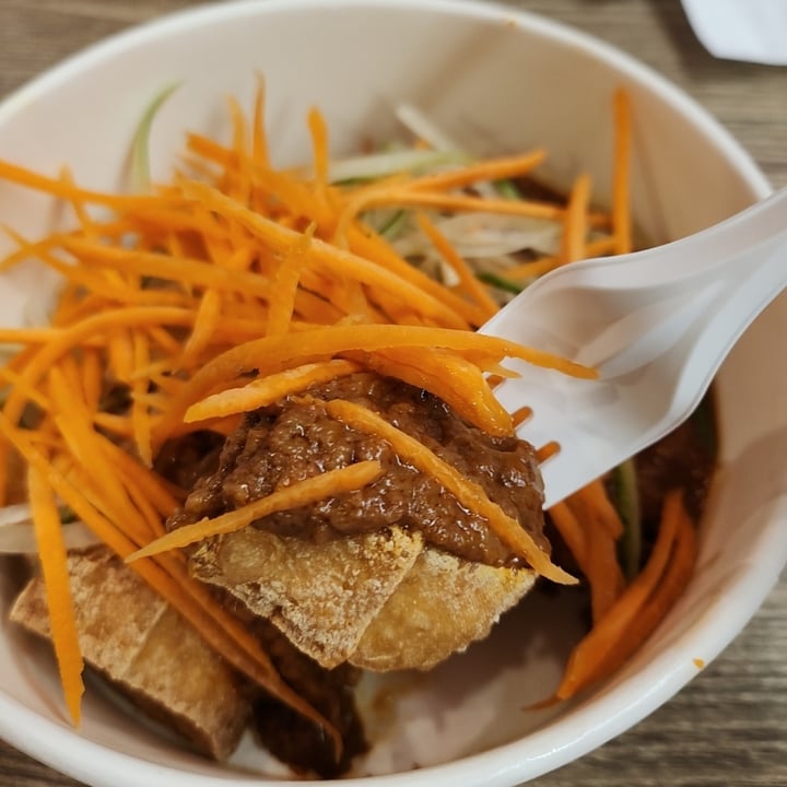 photo of Gokul-Raas Plant Based Bowls Plantbased Taufu Tempeh Peanut shared by @yiersansiwu on  22 Jul 2023 - review