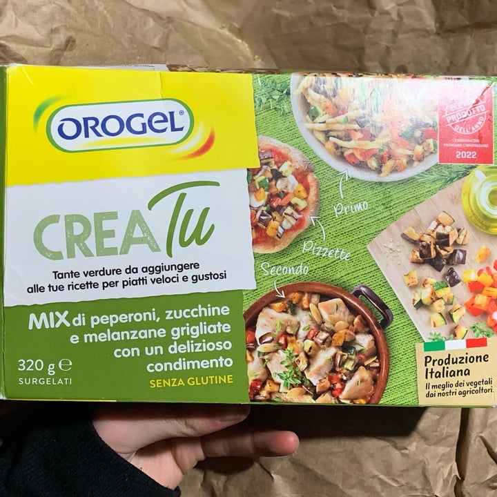 photo of Orogel crea tu mix peperoni zucchine e melanzane grigliate con delizioso condimento shared by @dettabene on  09 Feb 2023 - review