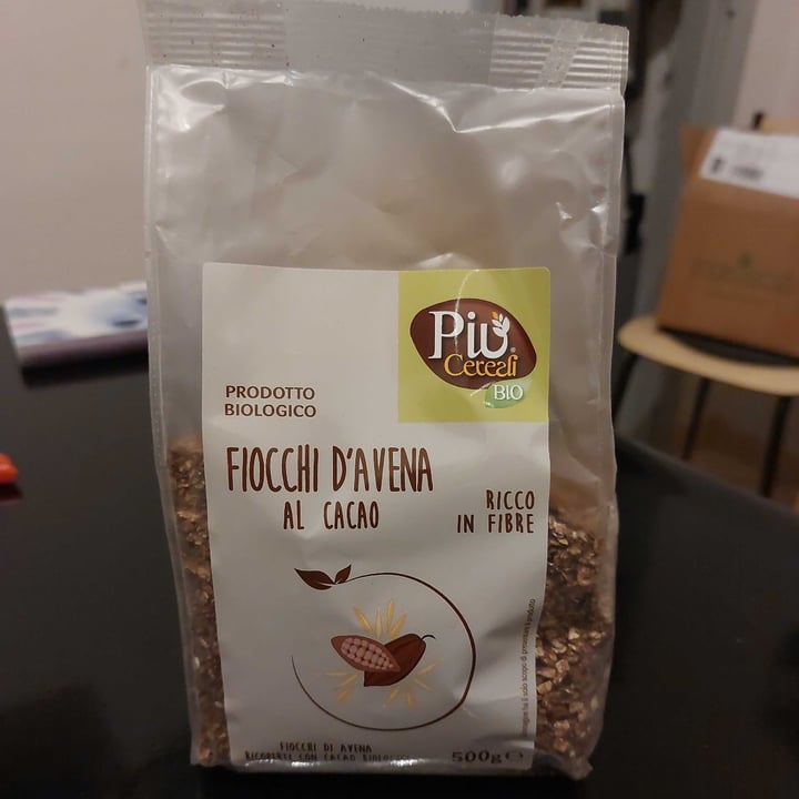 photo of Più  cereali bio Fiocchi di avena al cacao shared by @lilythepuppet on  13 May 2023 - review