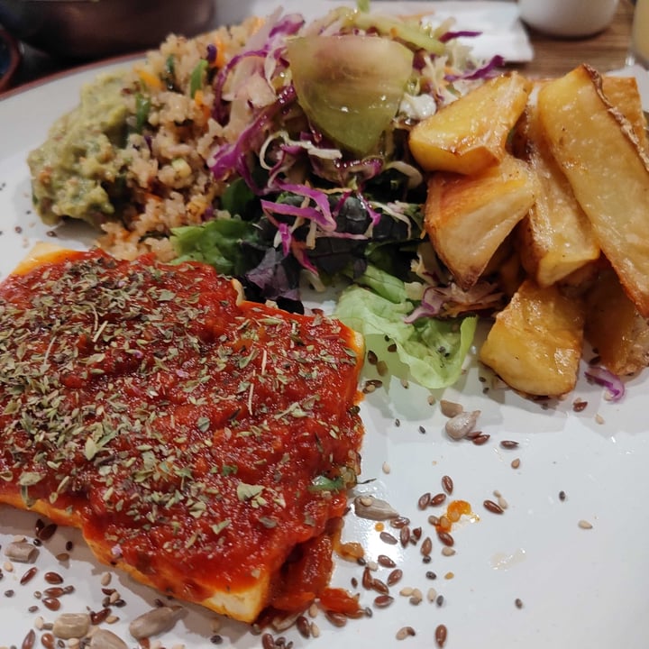 photo of Buenos Aires Verde Tofu a la napolitana shared by @muel on  27 May 2023 - review
