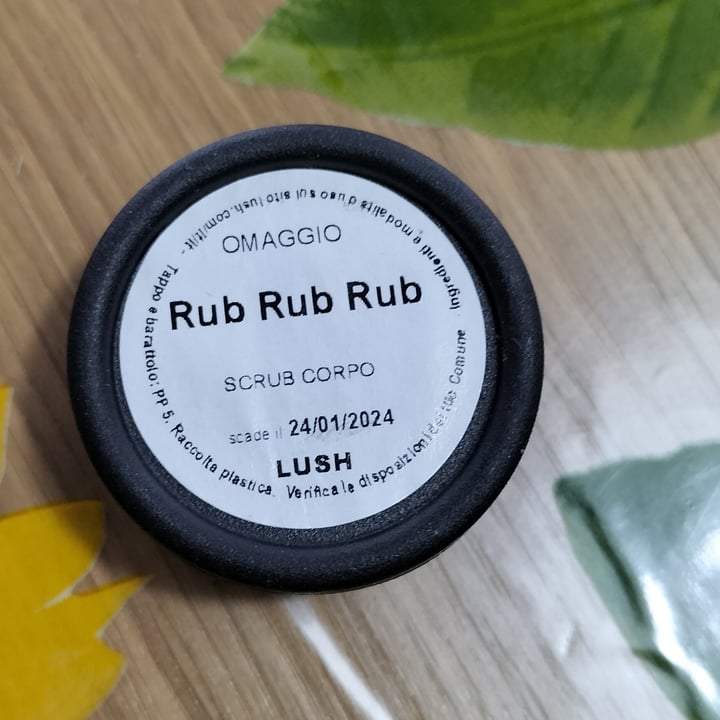 photo of LUSH Fresh Handmade Cosmetics Rub Rub Rub shared by @zago on  01 Mar 2023 - review