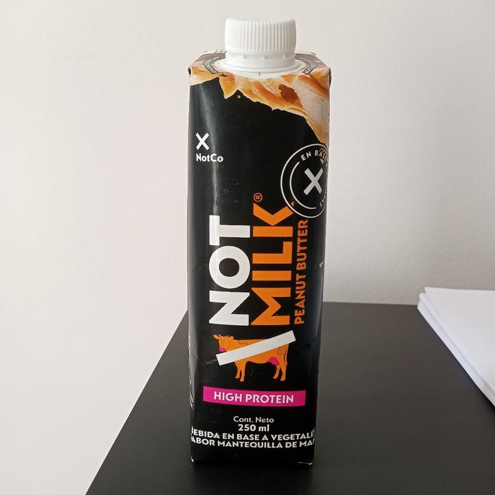 photo of NotCo Not Milk High Protein - Pasta De Amendoim shared by @javimayorga on  09 Feb 2023 - review