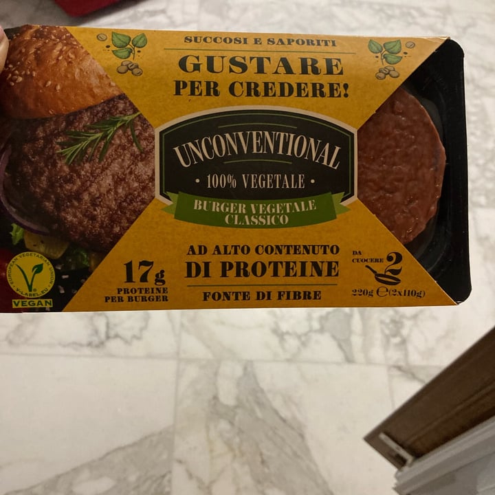 photo of Unconventional Burger Vegetale Classico - Classic Burger shared by @annabbi on  17 May 2023 - review