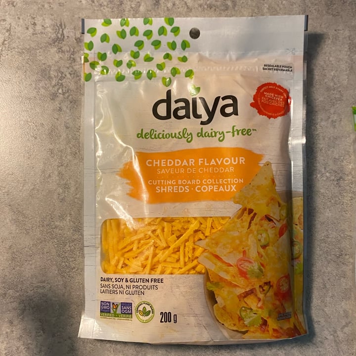 photo of Daiya Cheddar flavour cutting board collection shreds shared by @ryanleys on  05 Jul 2023 - review