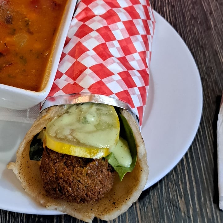 photo of Planted in Hamilton Falafel Sandwich shared by @svraphael88 on  22 May 2023 - review
