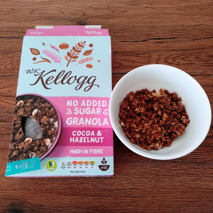 photo of Kellogg Cocoa And Hazelnut Granola shared by @stevenneoh on  03 Aug 2023 - review