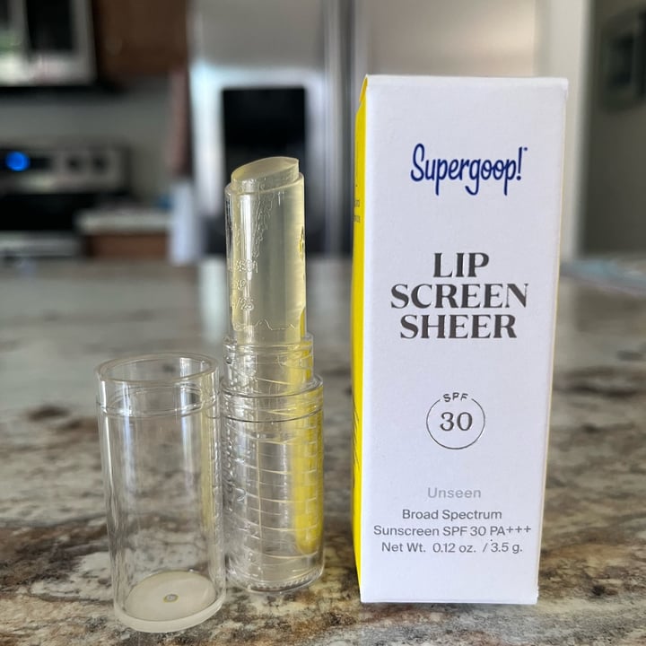 photo of Supergoop! Lip Screen Sheer shared by @dianna on  11 Jul 2023 - review