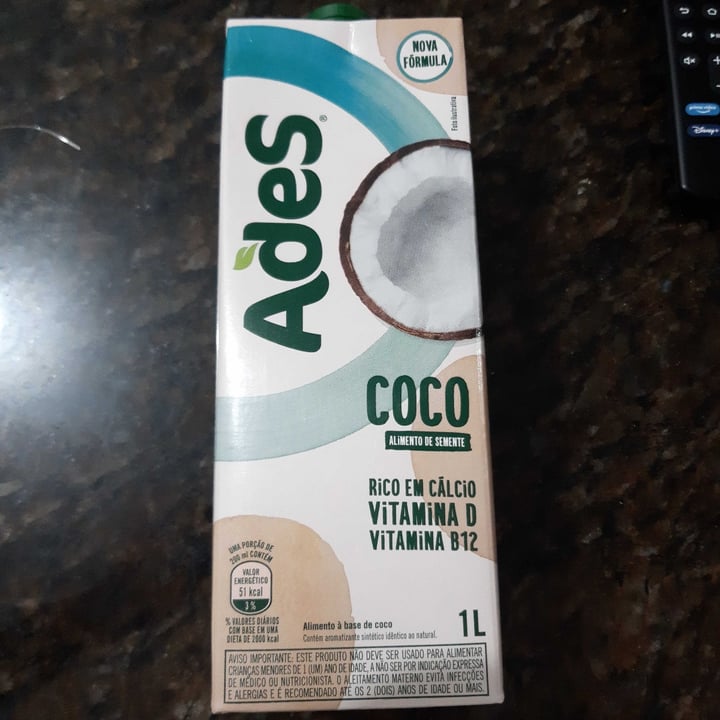 photo of Ades Ades Alimento De Sementes Coco shared by @ednamariadasilva on  27 Feb 2023 - review