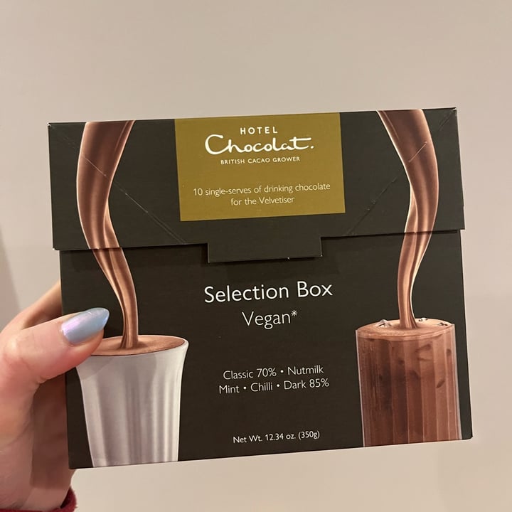 photo of hotel chocolat Vegan hot chocolate selection box shared by @eviec on  02 Mar 2023 - review