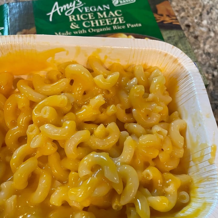 photo of Amy’s Vegan Organic Rice Mac & Cheeze shared by @veggietable on  10 May 2023 - review