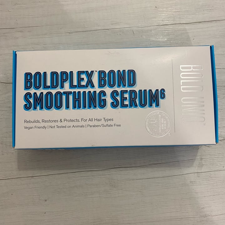 photo of Bold Uniq Boldplex Bond Smoothing Serum shared by @sailorcecia on  23 Jan 2023 - review
