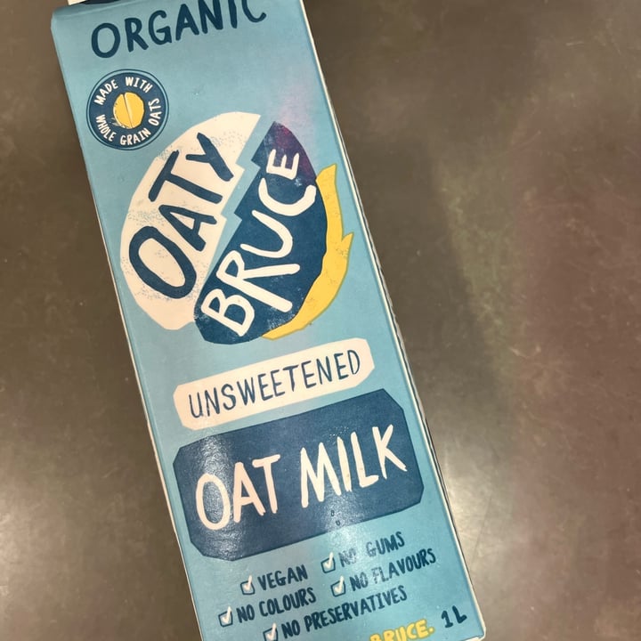 photo of Oaty Bruce Unsweetened Oat Milk shared by @anita6m on  02 Feb 2023 - review