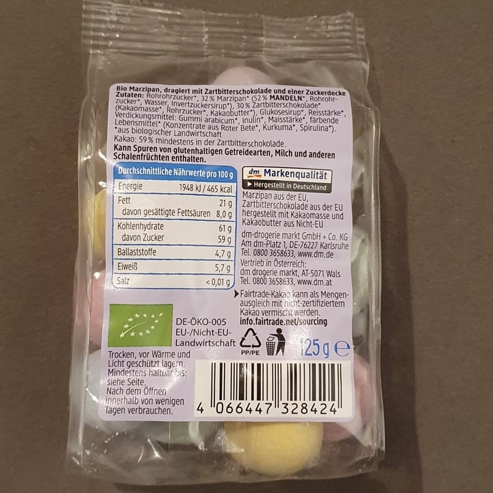 photo of dmBio Marzipan Chocolate Eggs shared by @sunguria on  11 Apr 2023 - review