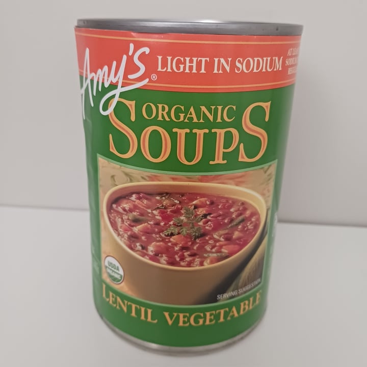 photo of Amy’s Amy's Organic Lentil Vegetable Soup shared by @heartartichokehearts on  12 May 2023 - review