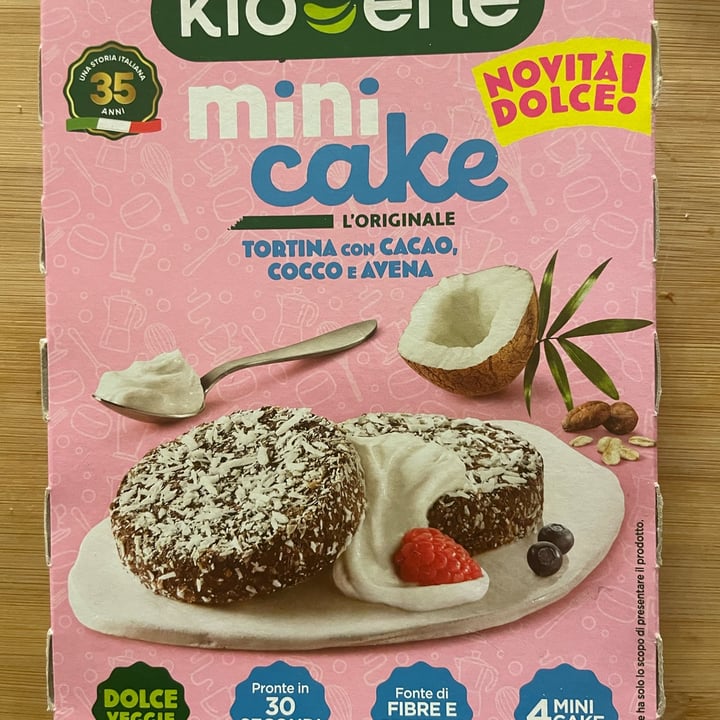 photo of Kioene Mini Cake Tortina con Cacao, Cocco e Avena shared by @caterinaveg on  28 Jul 2023 - review