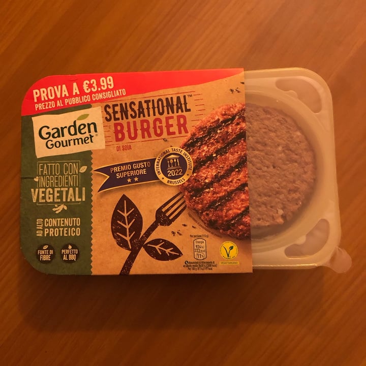 photo of Garden Gourmet Sensational Burger shared by @suzupearl on  19 Dec 2022 - review