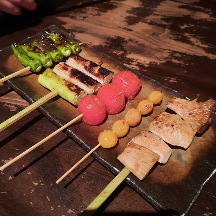 photo of Sushi Gonpachi Shibuya Grilled Vegetables Skewers shared by @linfoodhunts on  20 Apr 2023 - review