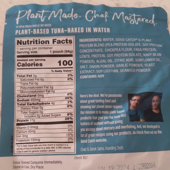 photo of Good Catch Plant Based Tuna shared by @peggyk on  18 Apr 2023 - review