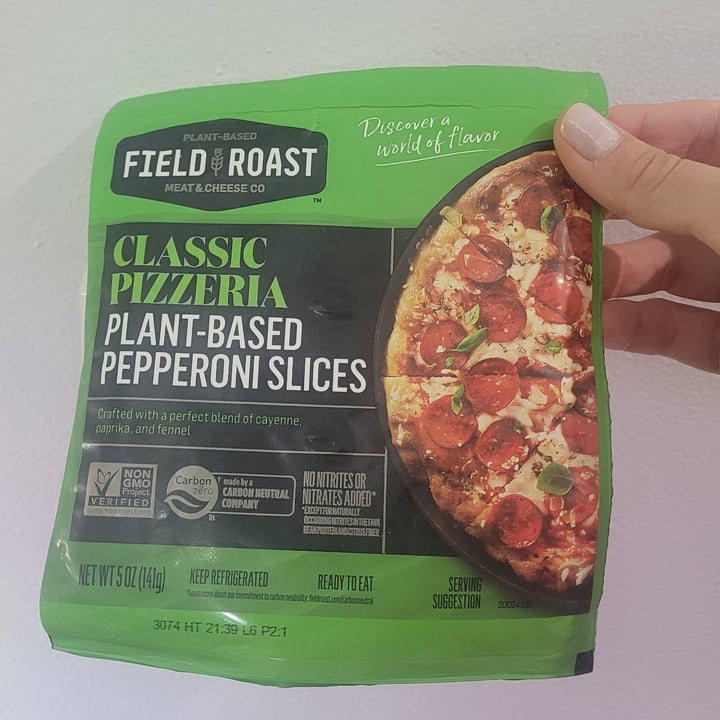 photo of Field Roast Pepperoni Slices shared by @bananasmoothie on  13 Jun 2023 - review